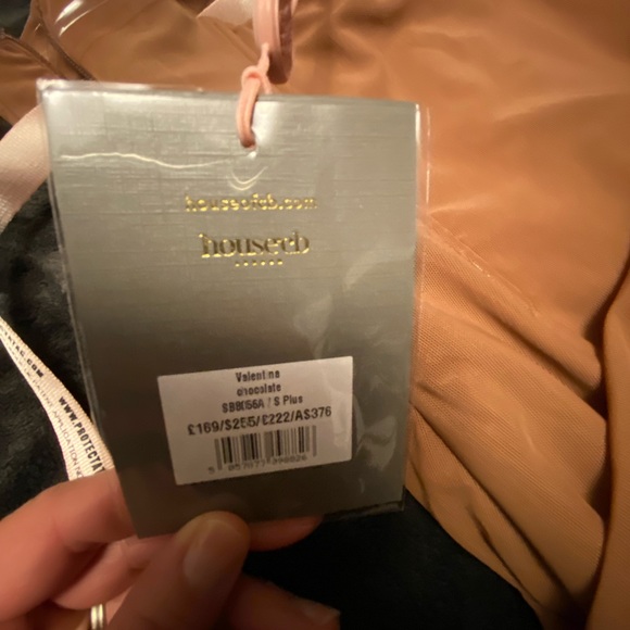 House of CB Chocolate Ruched dress - Picture 10 of 10